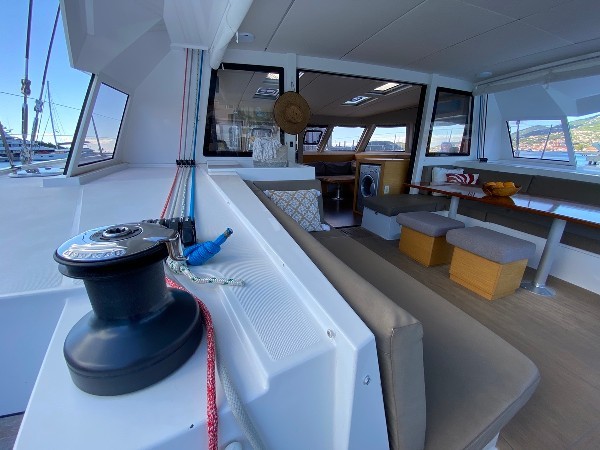 Used Sail Catamaran for Sale 2018 Nautitech 46 Open Sails & Rigging